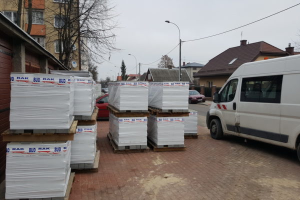 Kostka brukowa przed domem w Białystok