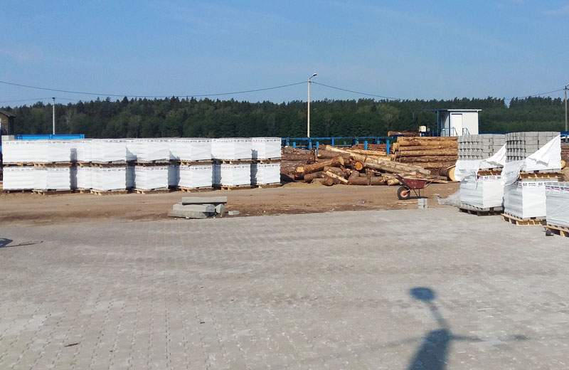 Wyroby betonowe, Tartak w Królowym Moście k/Białegostoku
